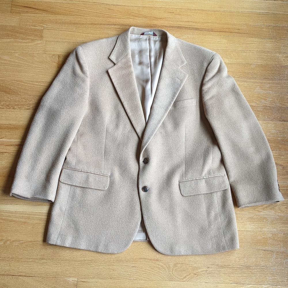 Bert Pulitzer Camel Hair Men's Blazer made for Joseph Horne Pittsburgh